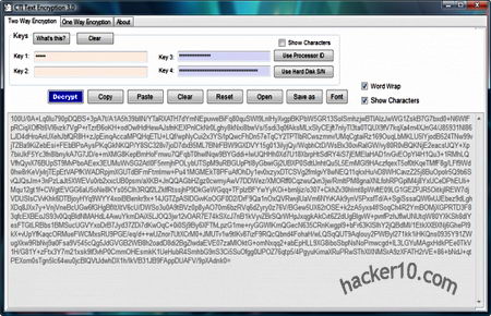 Portable text encryption software CTI Encryption