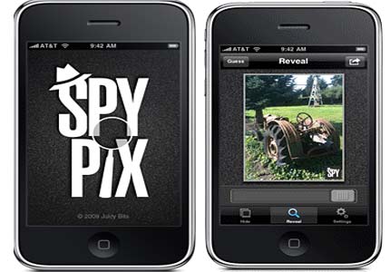 iPhone & iPad steganography app Spy Pix