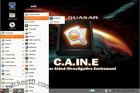 Computer forensics Linux distribution CAINE