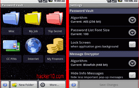 Encrypt data in Android with Secret Space Encryptor