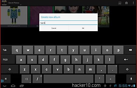 Hide photos and videos in Android with Sectos