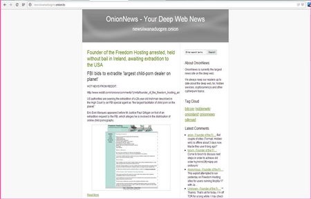 Freedom Host Tor operator arrested