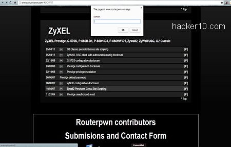 Exploit residential router vulnerabilities with Routerpwn