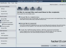 Public key encryption with CyberSafe Top Secret