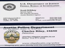 FBI agent Scott Kibbey and Charles Riley