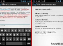 Open source mobile phone app SureSpot for encrypted chat