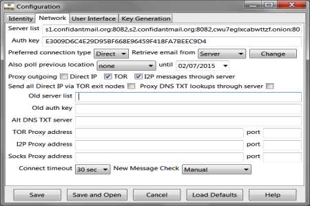 Send email with Tor, I2P and GPG using Confidant Mail