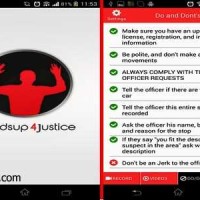 Handsup4Justice mobile phone police recording